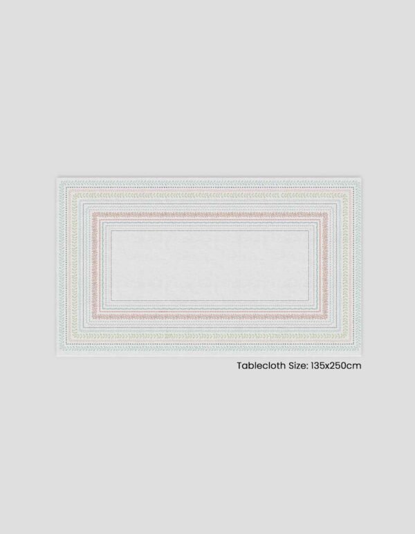Printed tablecloth 135x250cm - Design 184
