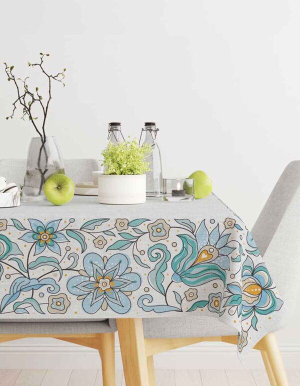 مفرش سفرة مطبوع 135×250سم - تصميم 185