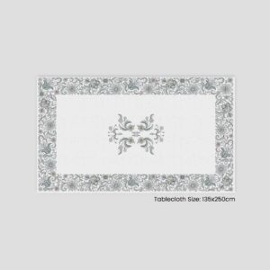 Printed tablecloth 135x250cm - Design 186
