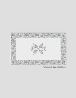 Printed tablecloth 135x250cm - Design 186