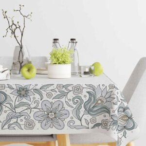 مفرش سفرة مطبوع 135×250سم - تصميم 186