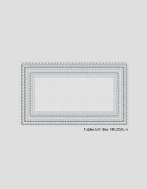 Printed tablecloth 135x250cm - Design 187