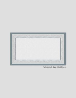 Printed tablecloth 135x250cm - Design 292