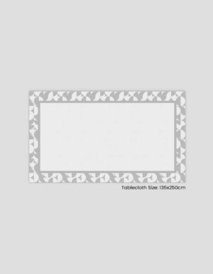 Printed tablecloth 135x250cm - Design 294