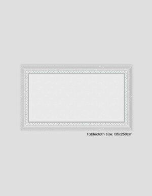 Printed tablecloth 135x250cm - Design 298