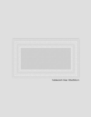 Printed tablecloth 135x250cm - Design 299