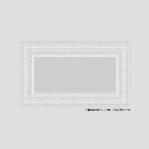 Printed tablecloth 135x250cm - Design 299