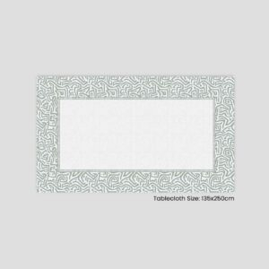 Printed tablecloth 135×250cm - Design 300
