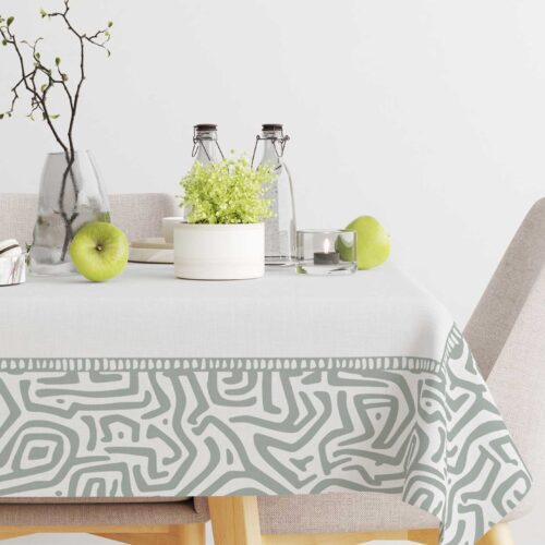 مفرش سفرة مطبوع 135×250سم - تصميم 300