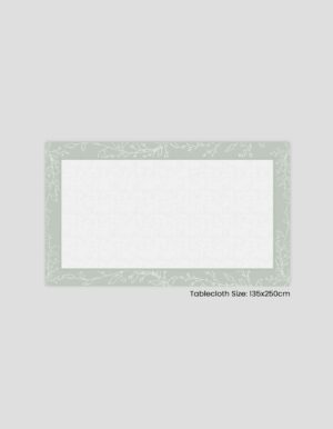 مفرش سفرة مطبوع 135×250سم - تصميم 301
