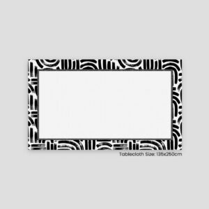 Printed tablecloth 135x250cm - Design 336