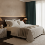 Elegant ivory cotton bedding set from Petalize Luxury Hotels